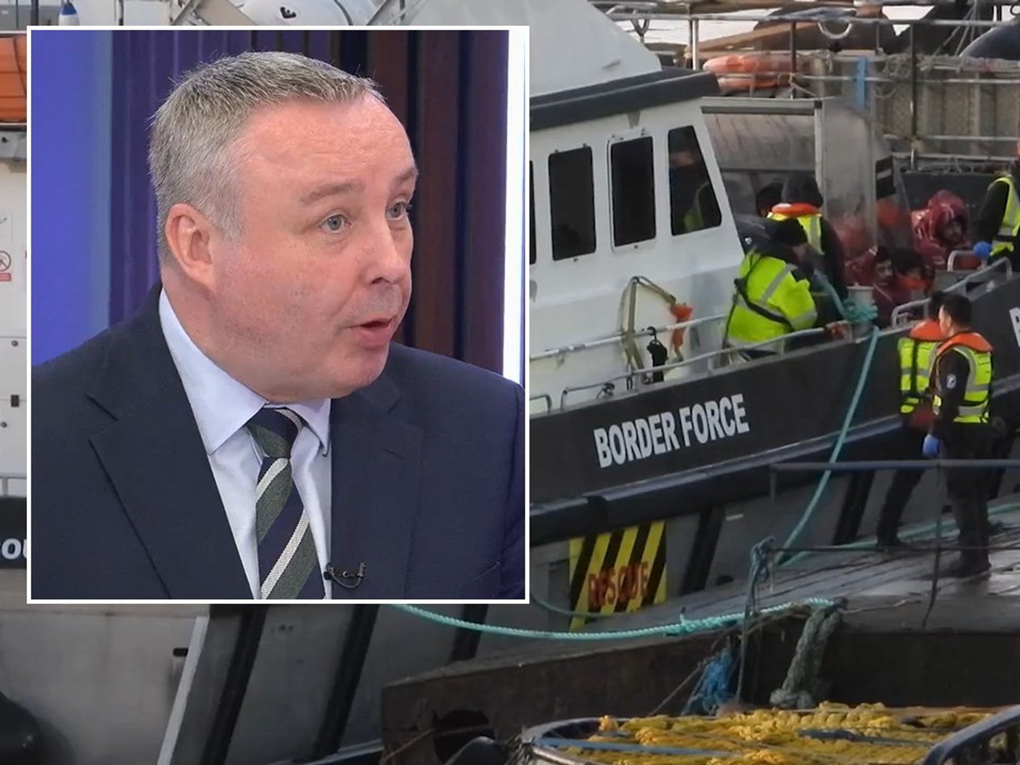 Mark White, migrants