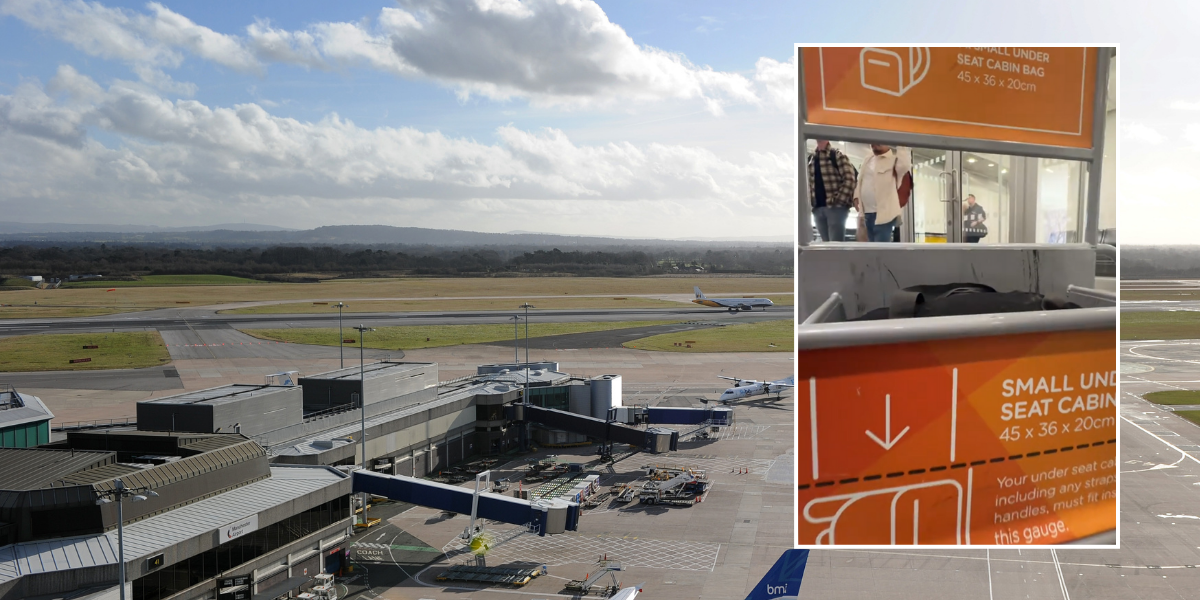 NextImg:EasyJet threatened to 'terminate' passenger's boarding pass if he didn't pay excess luggage fee and 'delete footage'