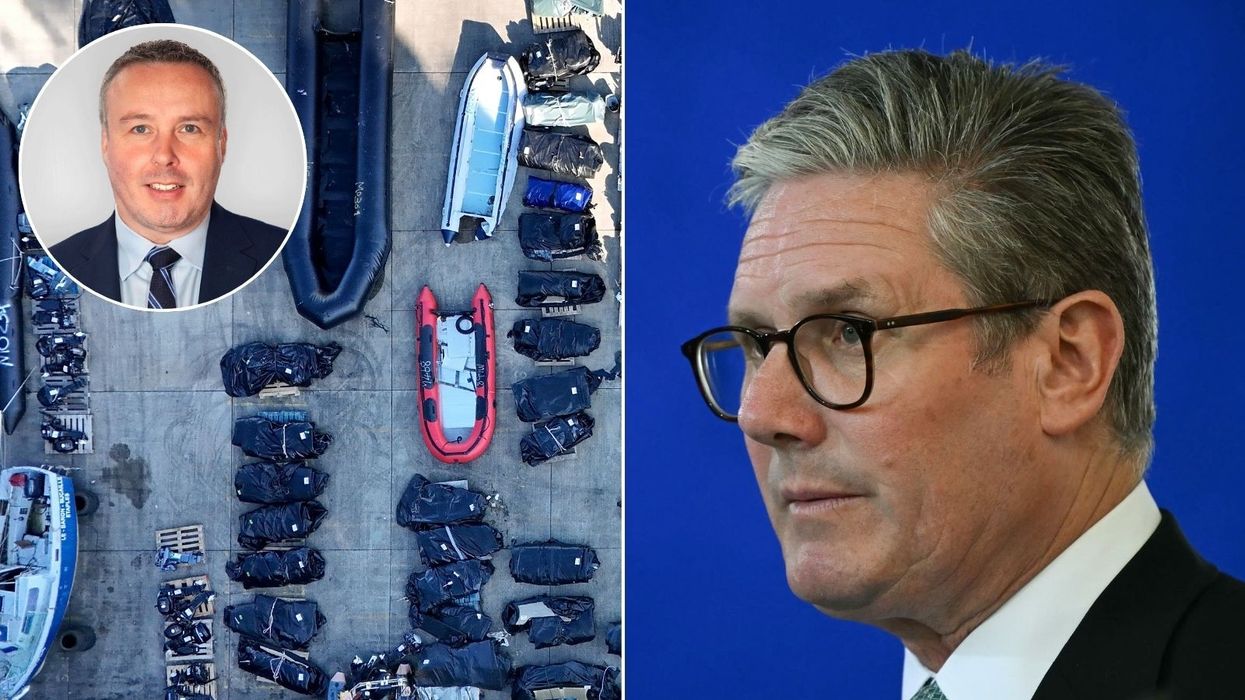 Mark White, small boats and Keir Starmer in pictures