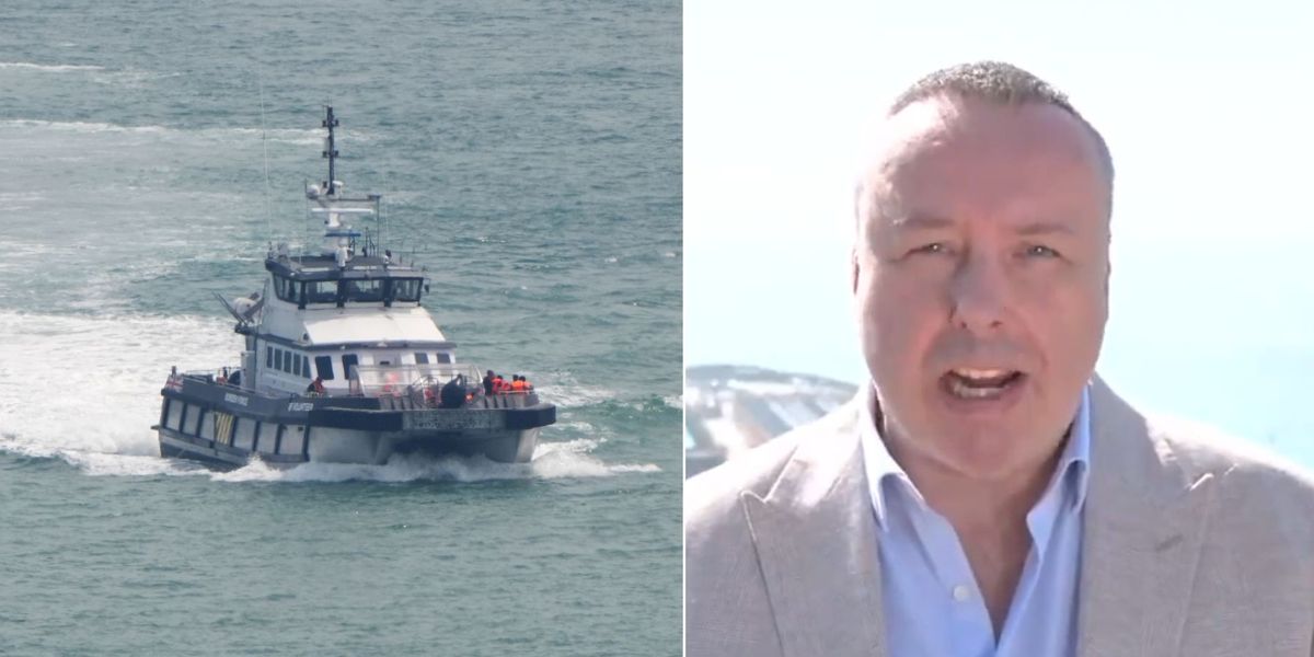 NextImg:Mark White issues urgent warning as migrant crossings 'worsen by the day' - 'Boats just keep coming!'