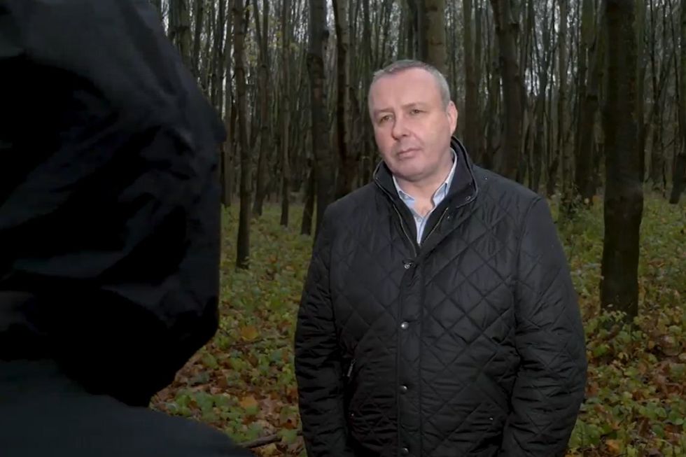 Mark White speaks to anonymous source