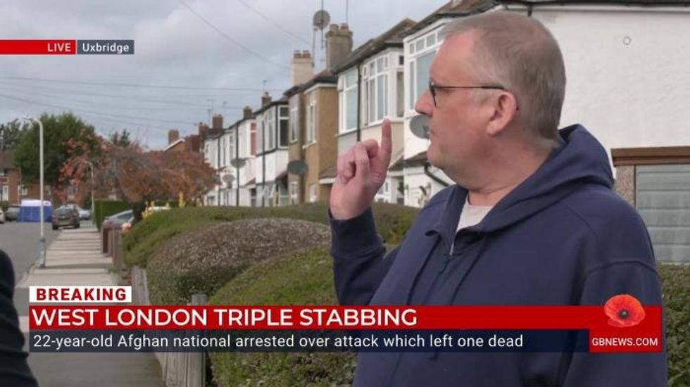 Uxbridge stabbing: Local residen
t opens up on GB News about 'distressing' incident