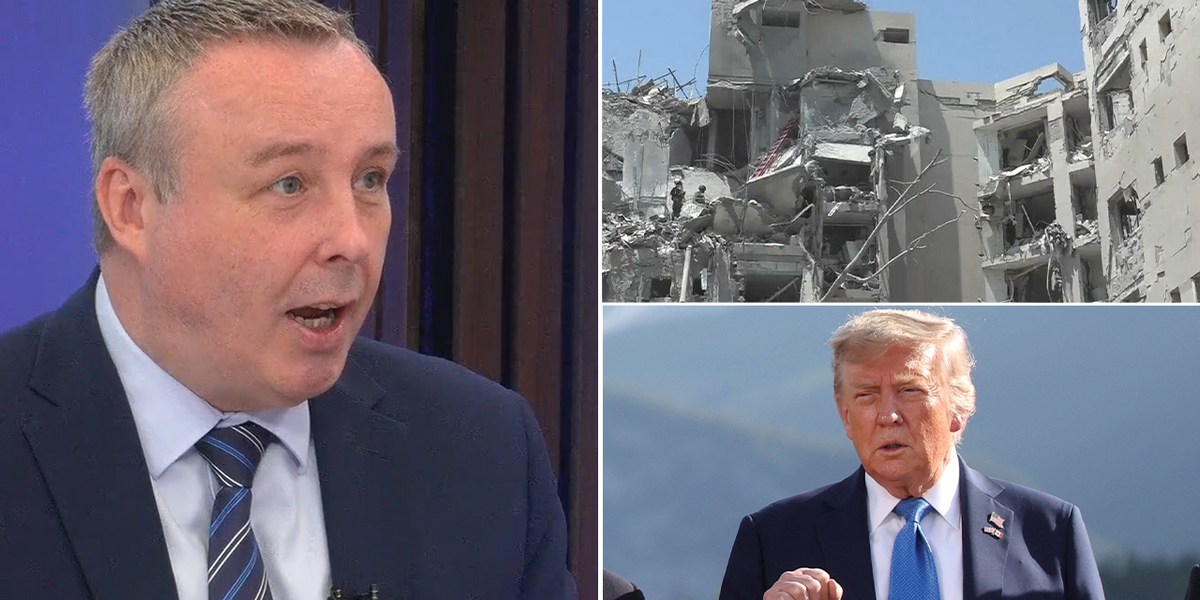 NextImg:Donald Trump’s ‘blinder’ explained as Mark White warns ‘all bets are off’ after Iran’s missile blitz