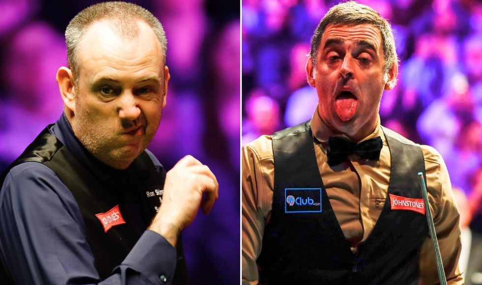 Mark Williams and Ronnie O'Sullivan