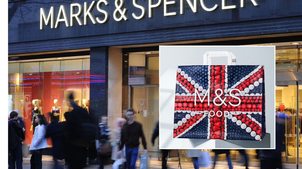 Marks and Spencer paper bags