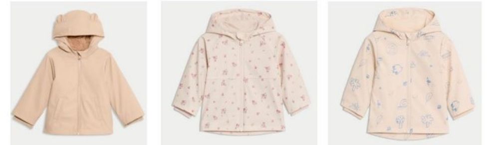 Marks and Spencer PLC Children's Fisherman's Coats for 0-3 Months and 3-6 Months