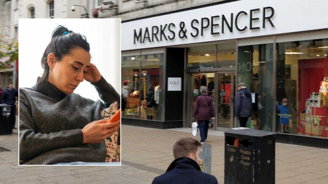 Marks and Spencer's Cheltenham stote and annoyed customer