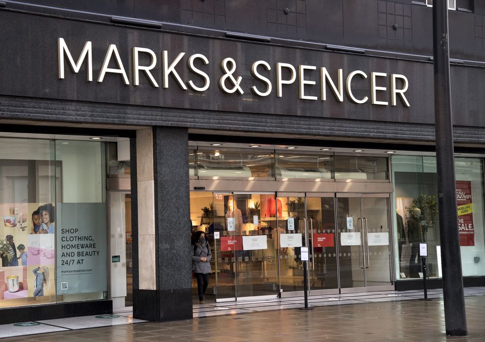 Marks and Spencer store in pictures