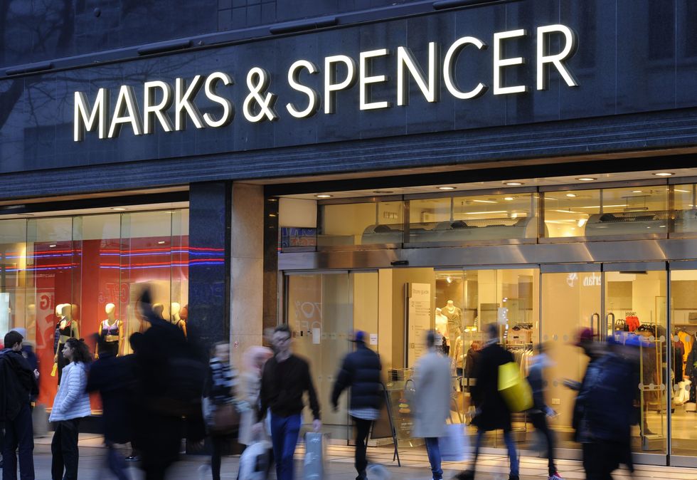 Marks and Spencer store