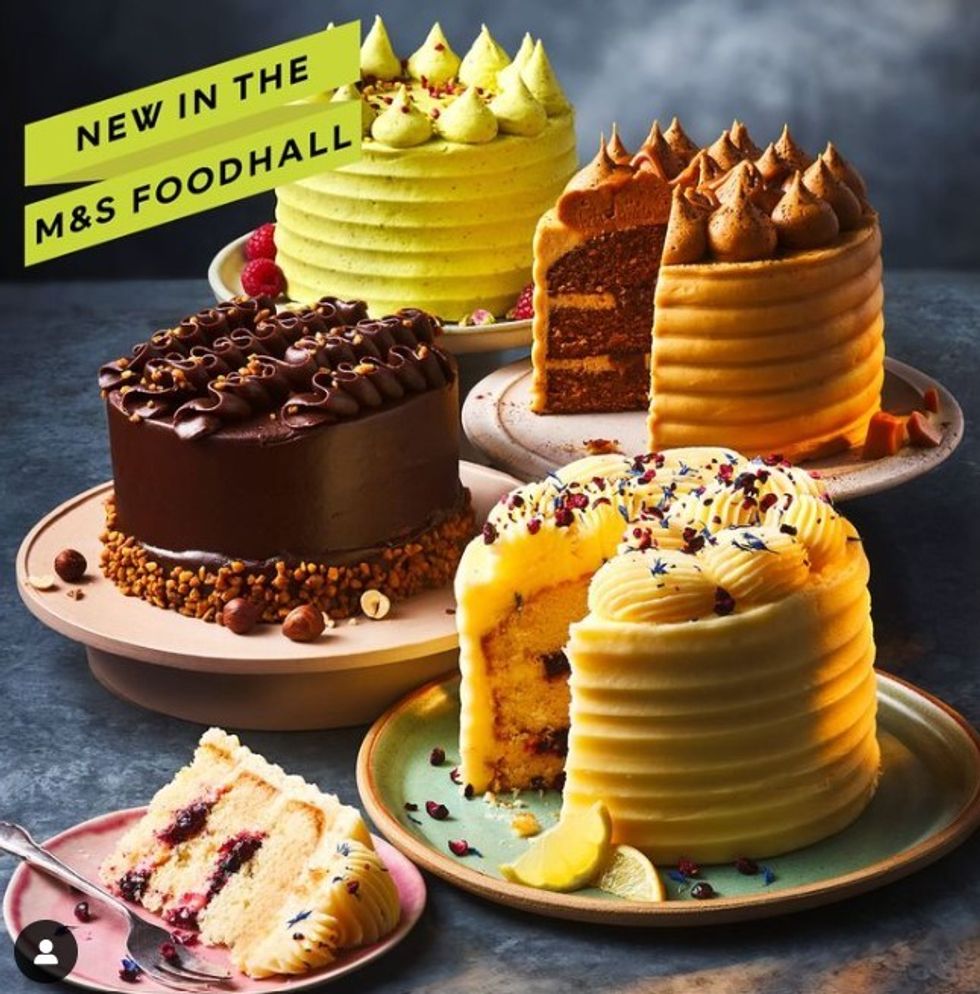 Marks & Spencer cake