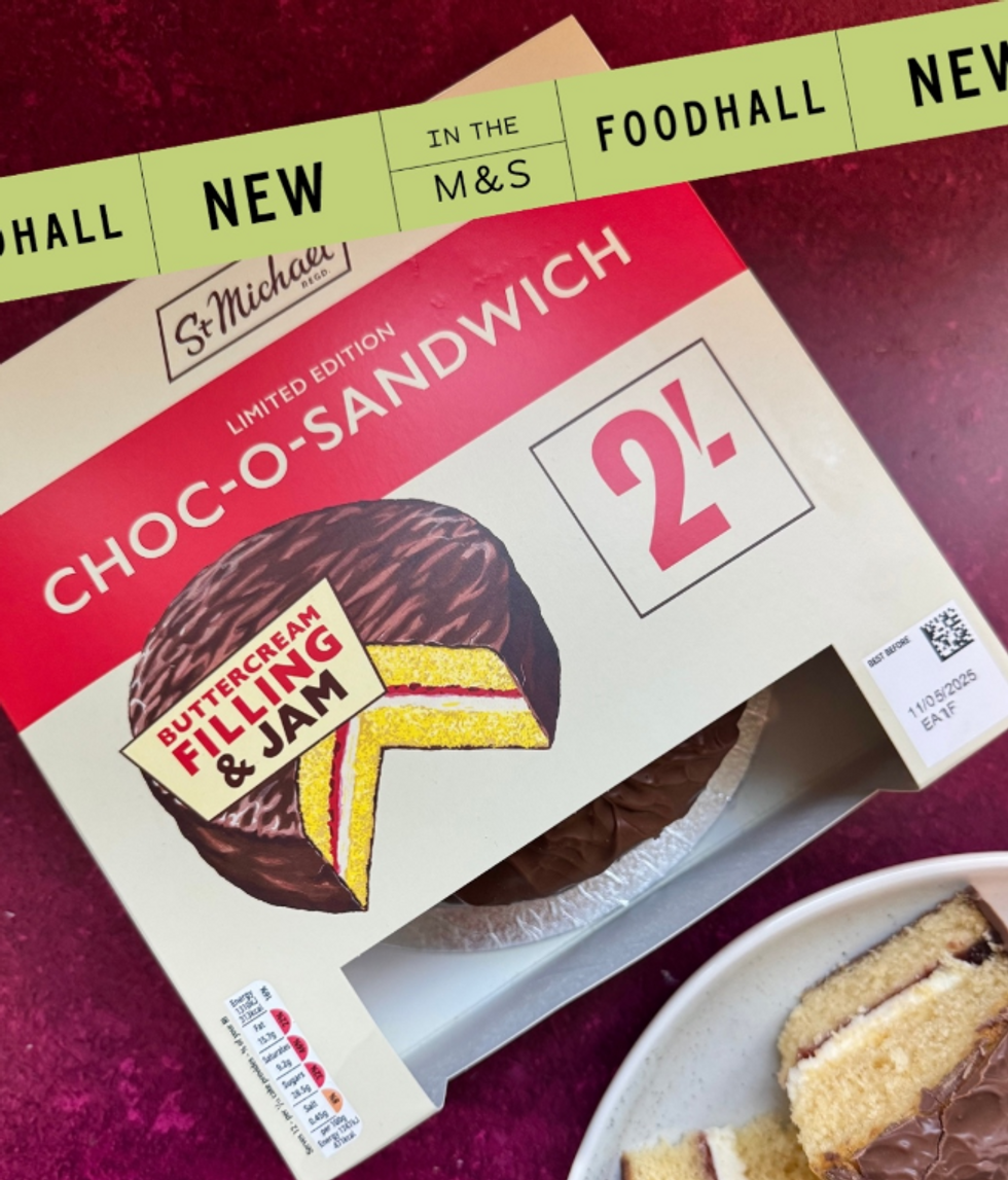 Marks & Spencer choc-o-sandwich cake