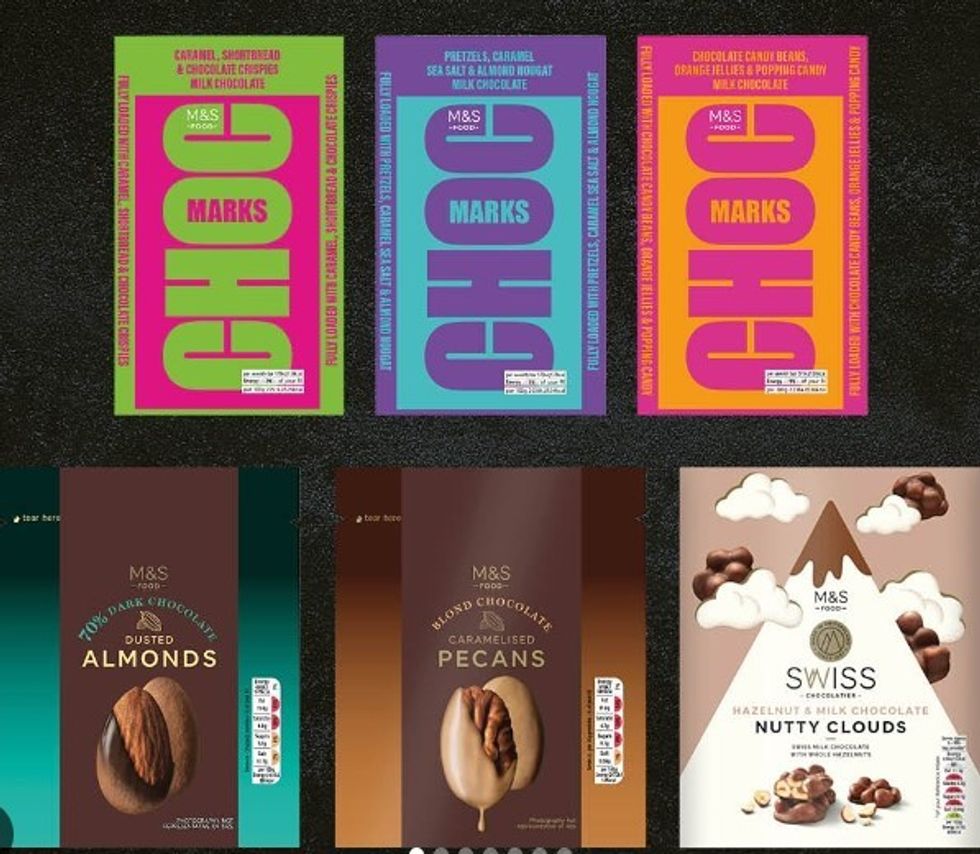 Marks & Spencer chocolate