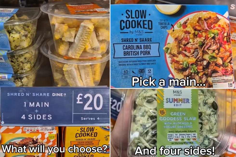 Marks & Spencer dine-in deal