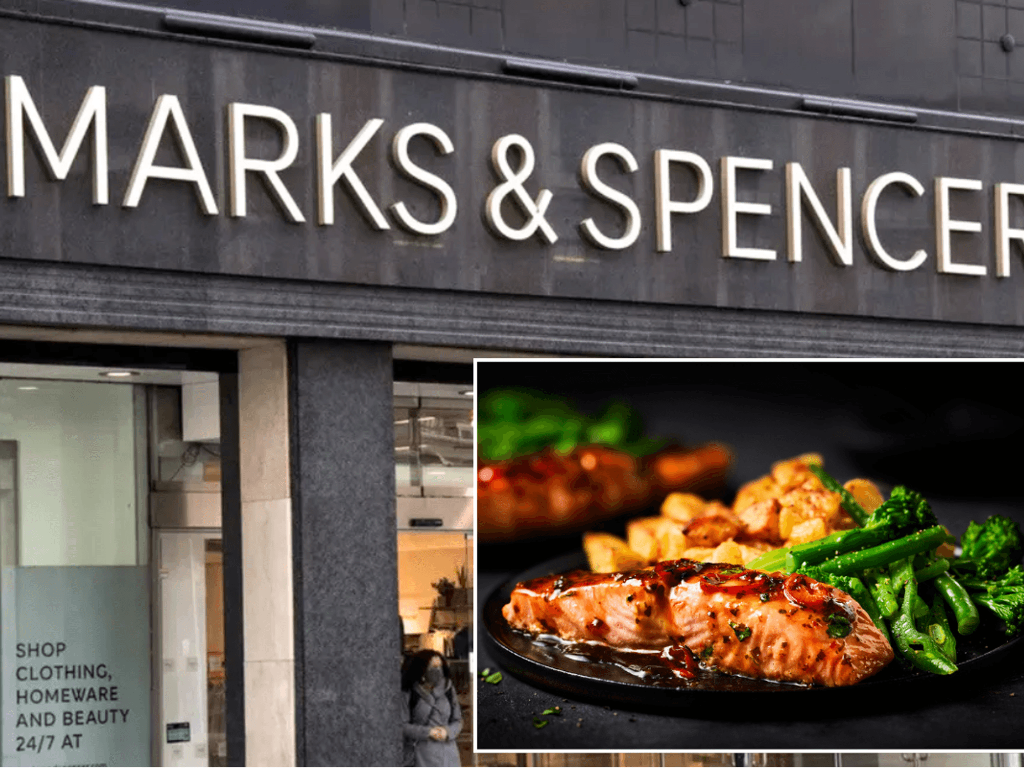 Marks & Spencer / Salmon dine-in