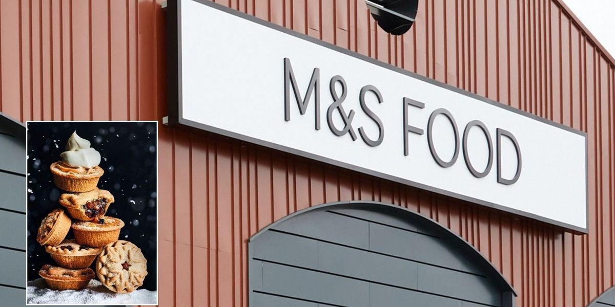 NextImg:M&S shoppers 'step into Christmas' with retailer releasing biggest-ever range of mince pies