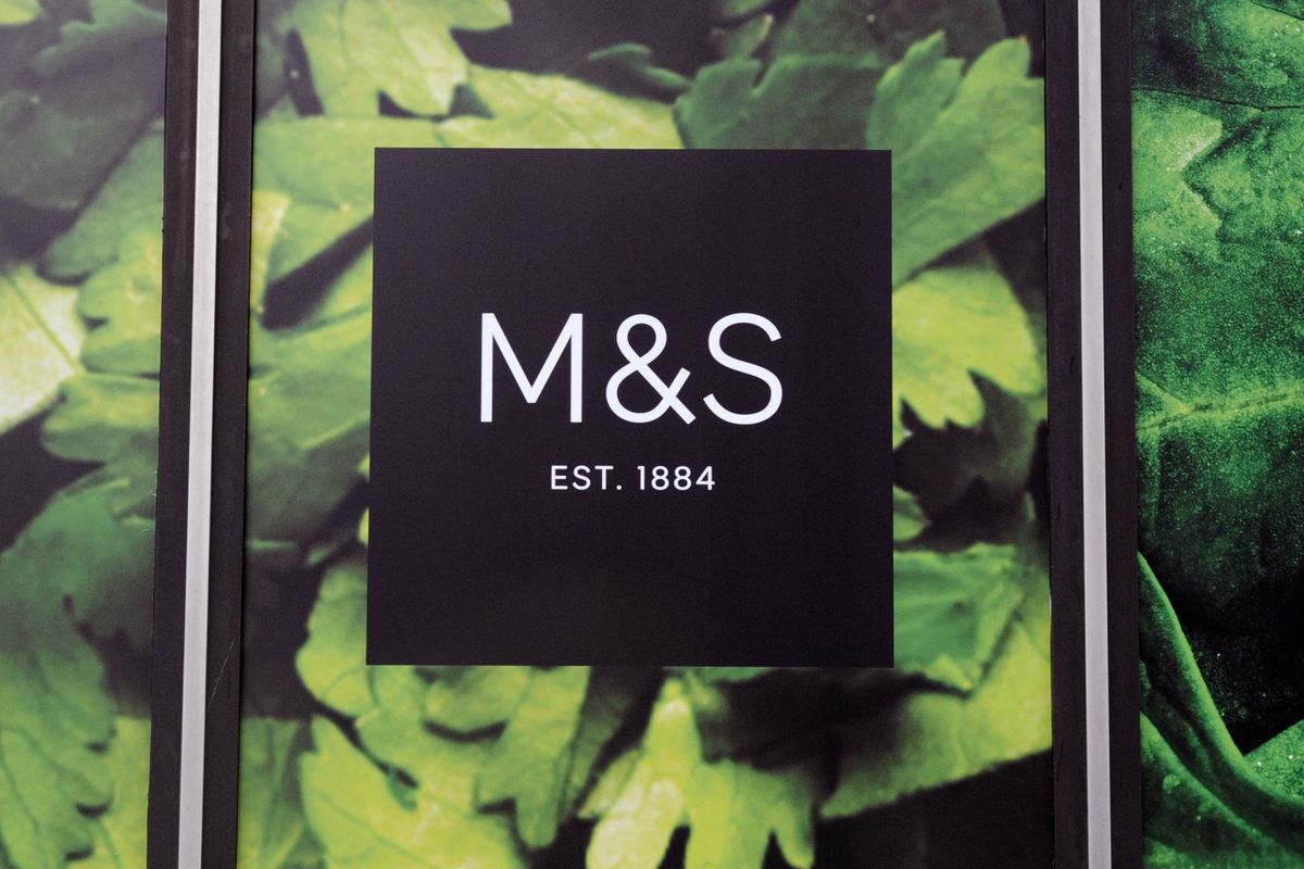 Marks & Spencer sign