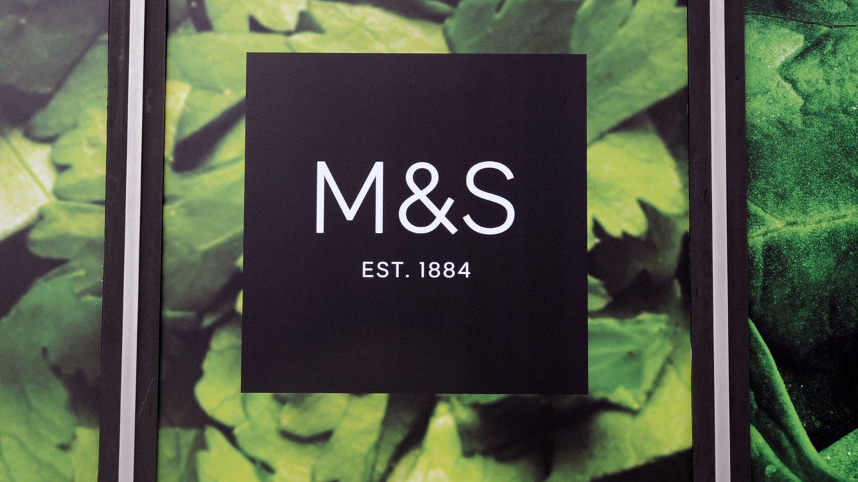 Marks & Spencer sign