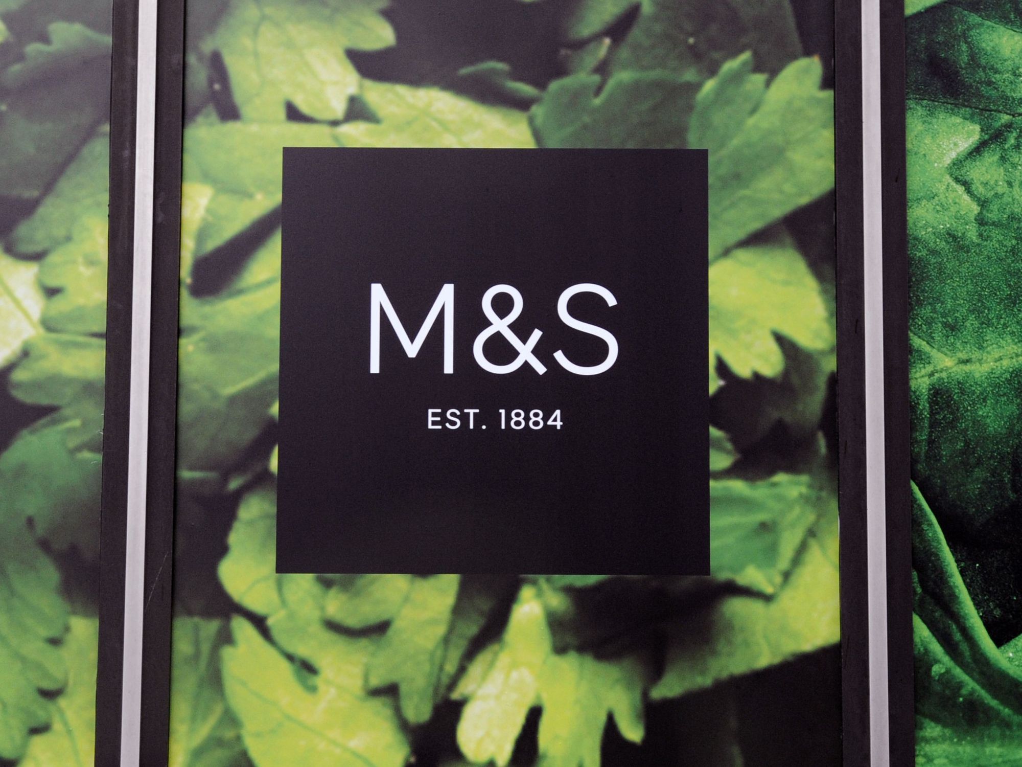 Marks & Spencer sign
