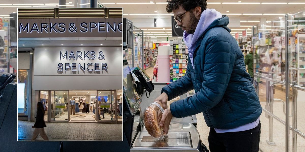 Marks and Spencer boss blames self-checkouts for rise in shoplifting among ‘good, honest people’ Marks and Spencer boss blames self-checkouts for rise in shoplifting among ‘good, honest people’