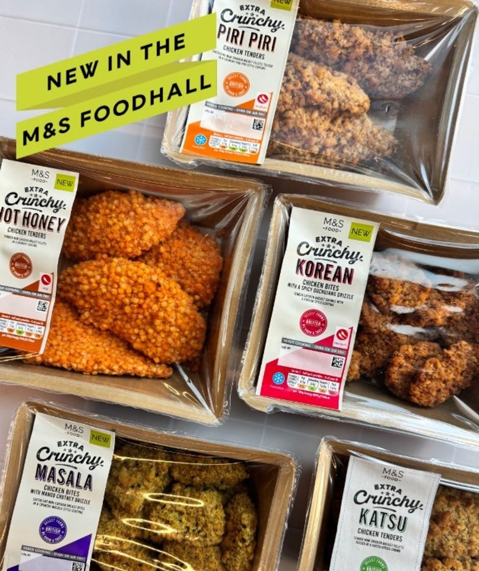 marks spencer store crispy chicken
