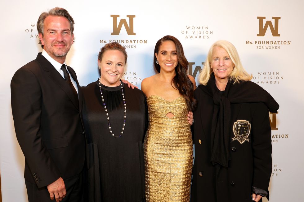 Markus Anderson and Meghan Markle