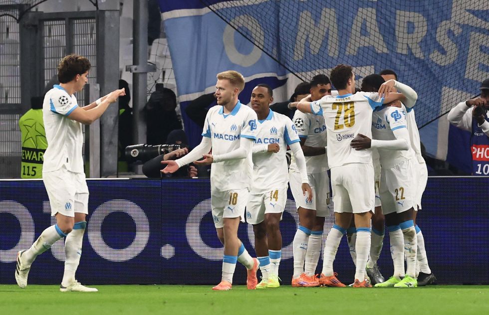 Marseille came back from a goal down to beat Newcastle