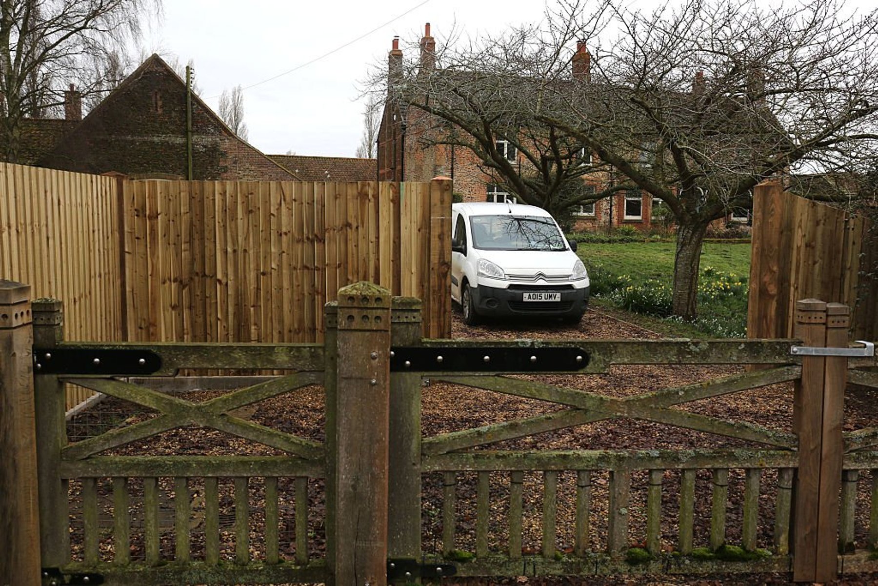Marsh Farm security fence