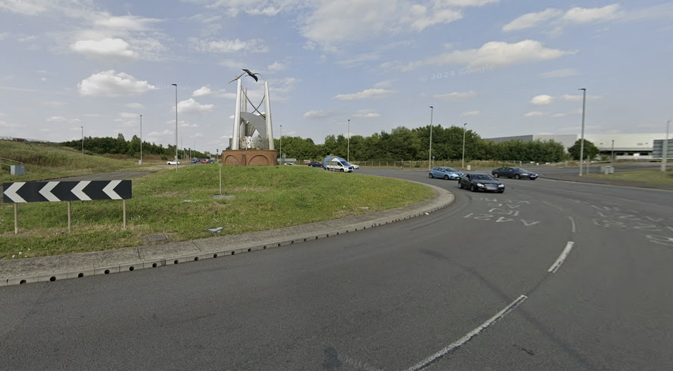 Marsh Leys roundabout