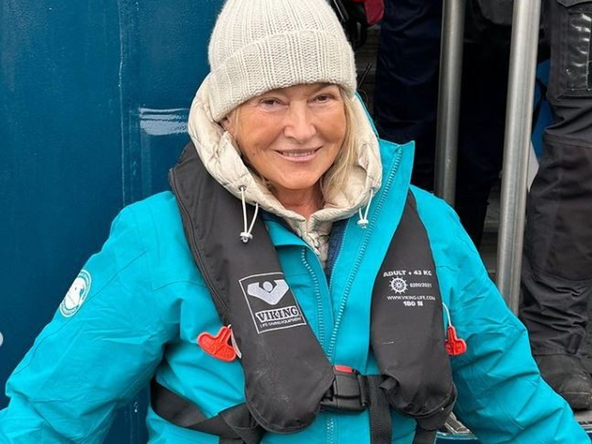 Martha Stewart on her trip