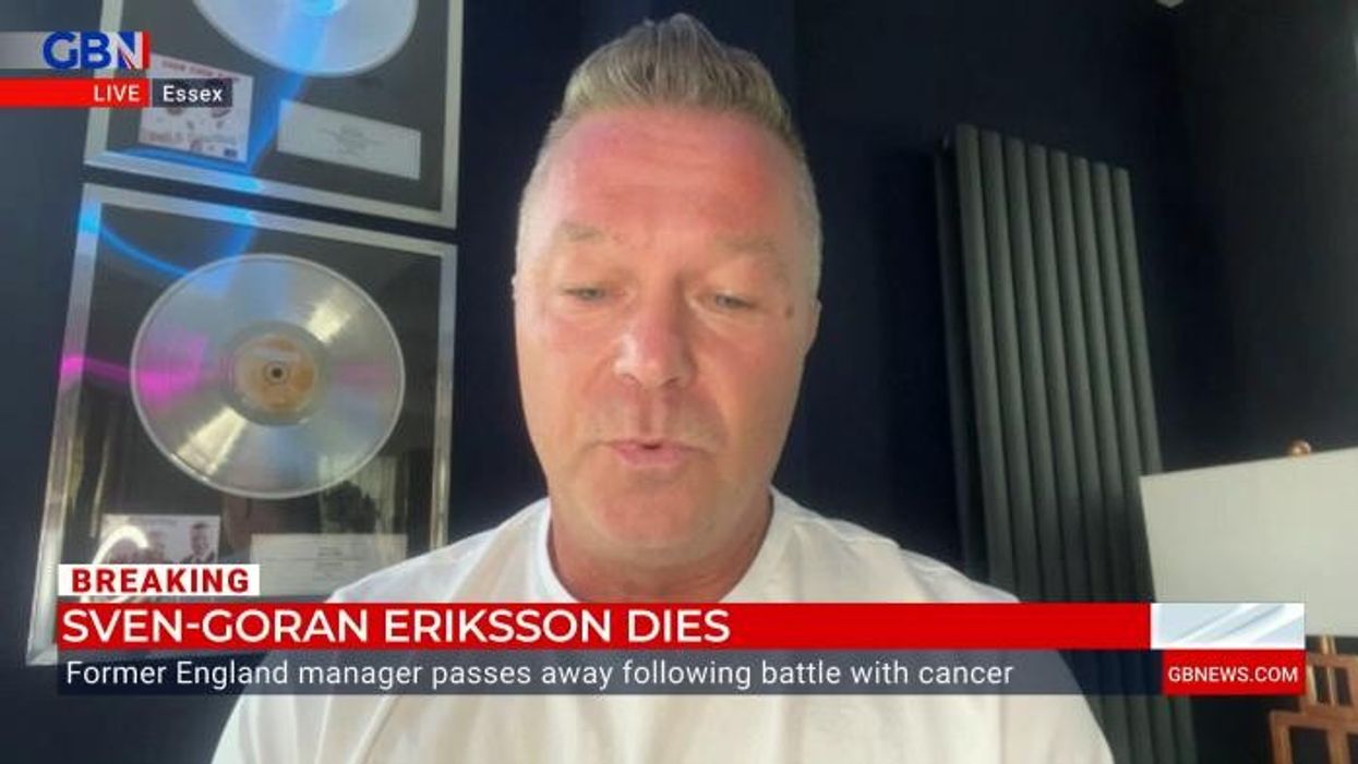 WATCH: Martin Bell gets emotional reacting to the death of Sven Goran Eriksson