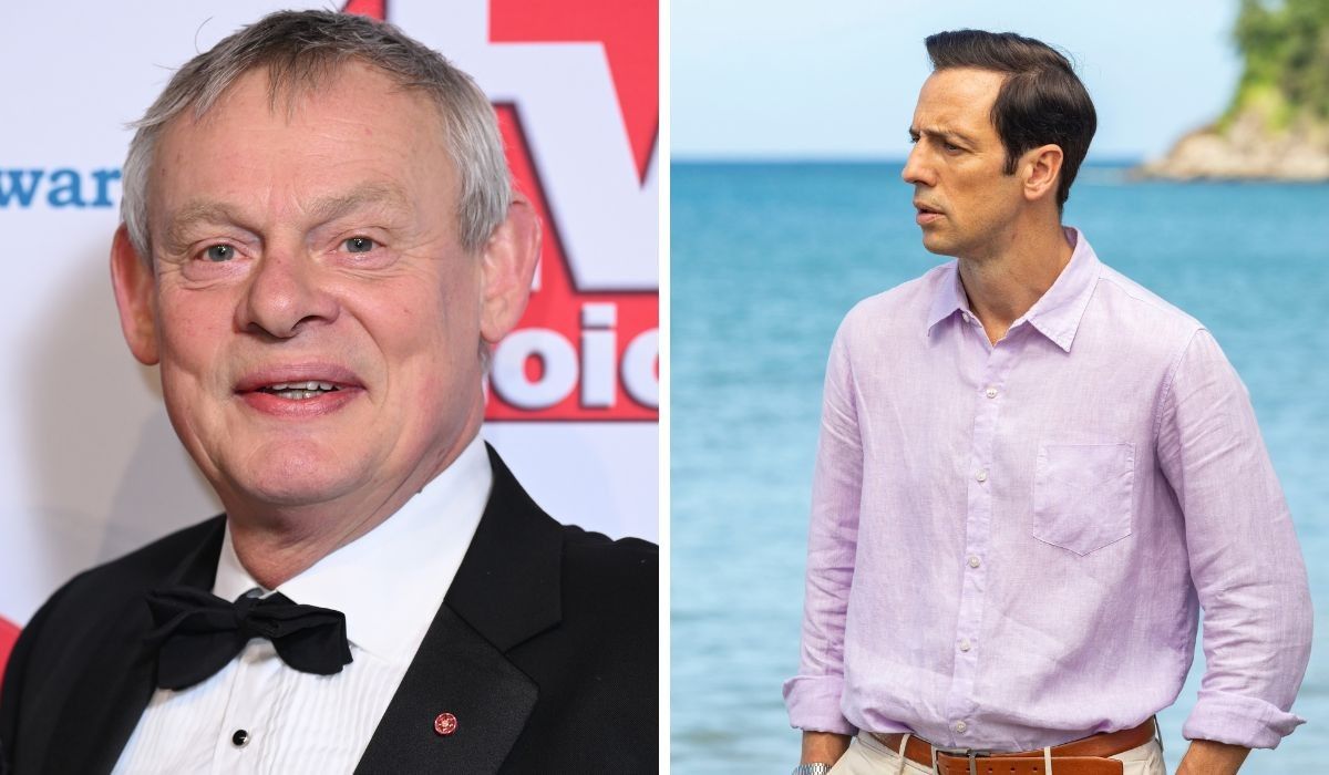 Martin Clunes and Ralf Little as Neville Parker