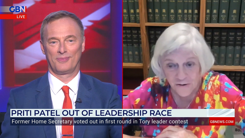 Martin Daubney and Ann Widdecombe