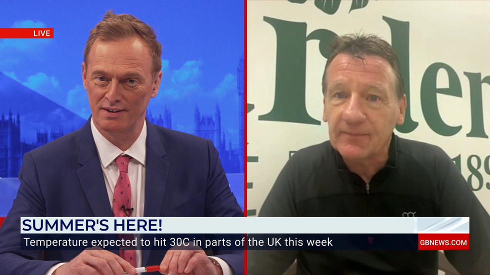 Martin Daubney and Jim Dale