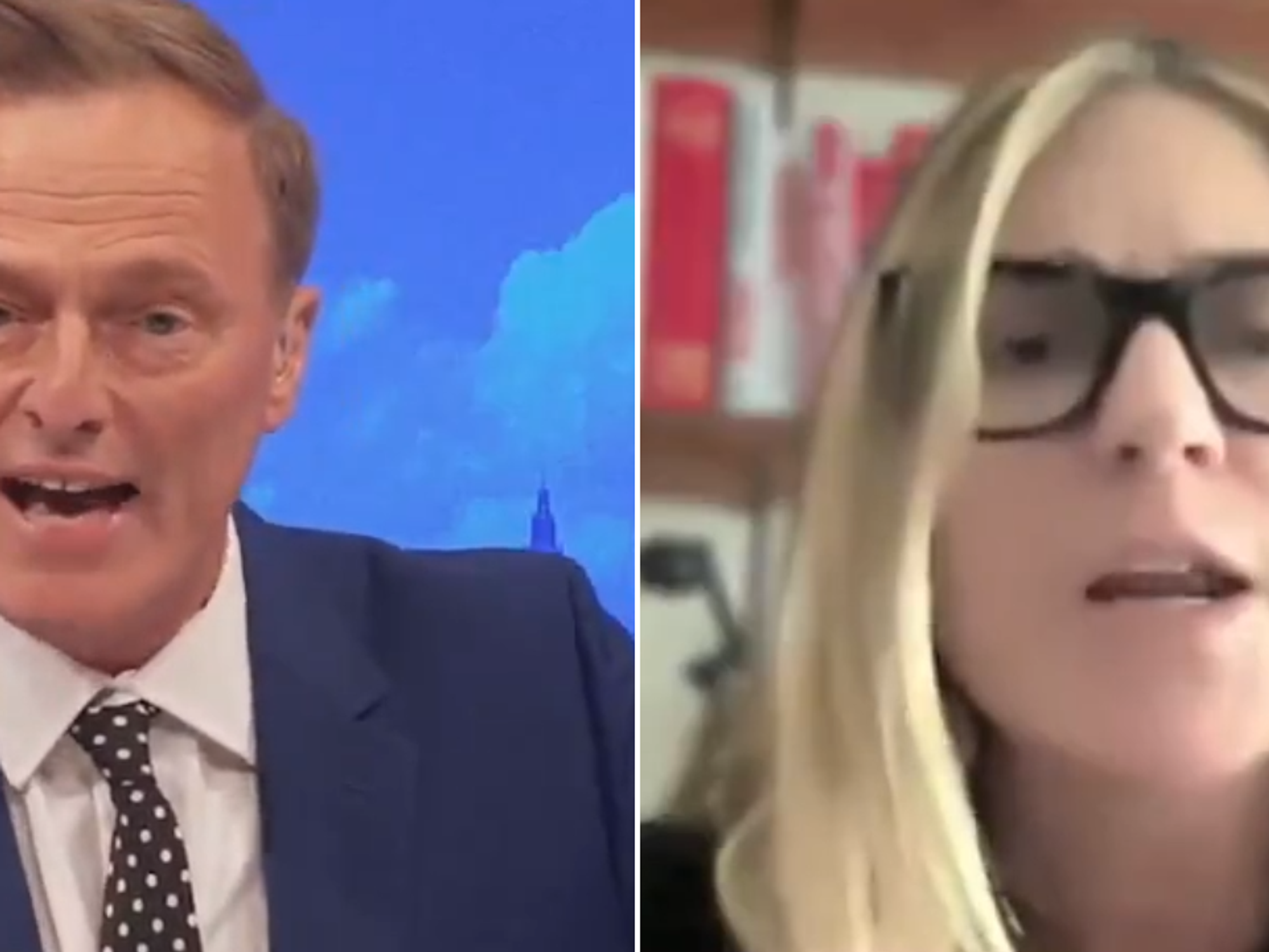 Martin Daubney and Kyle Spencer