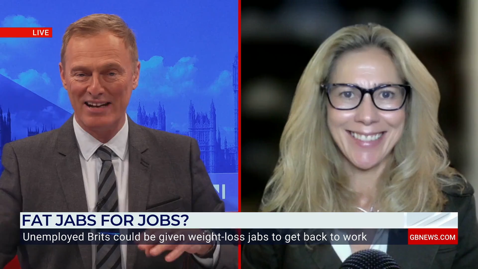 Martin Daubney and Lucy Johnston