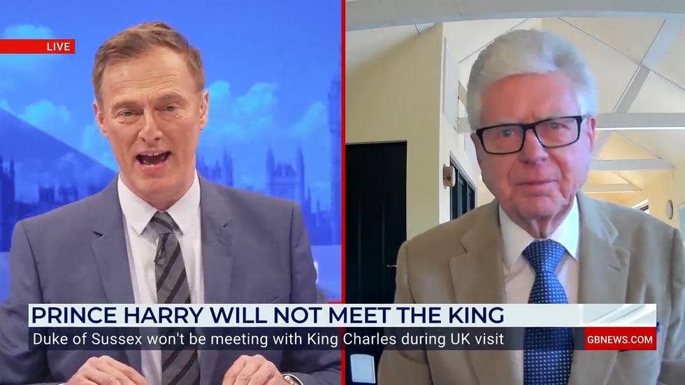 Martin Daubney and Michael Cole