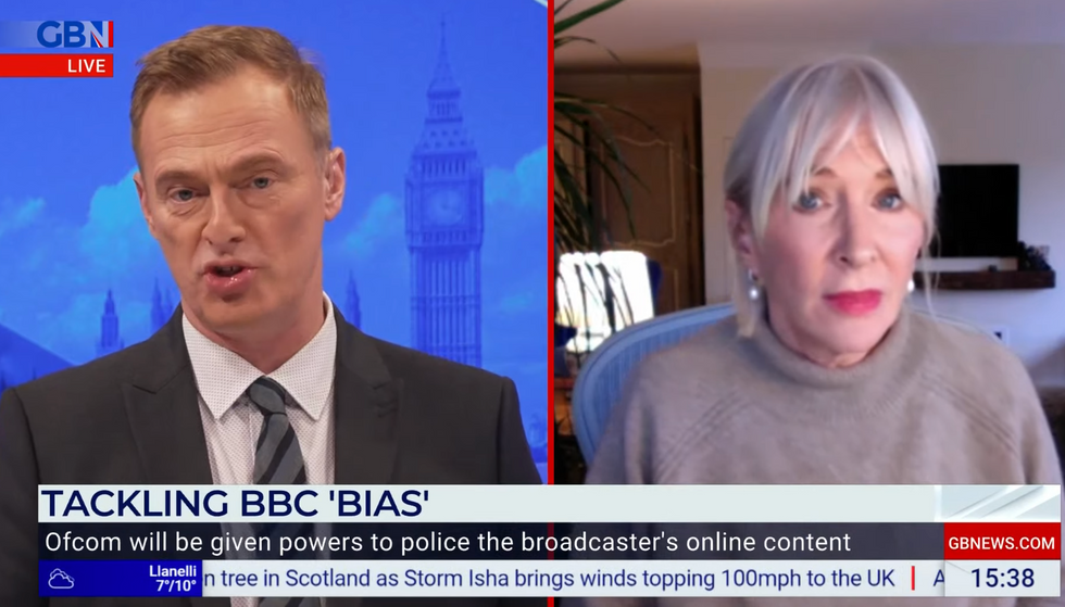 Martin Daubney and Nadine Dorries