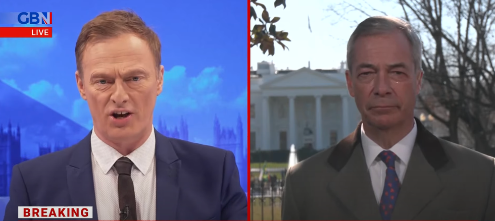 Martin Daubney and Nigel Farage