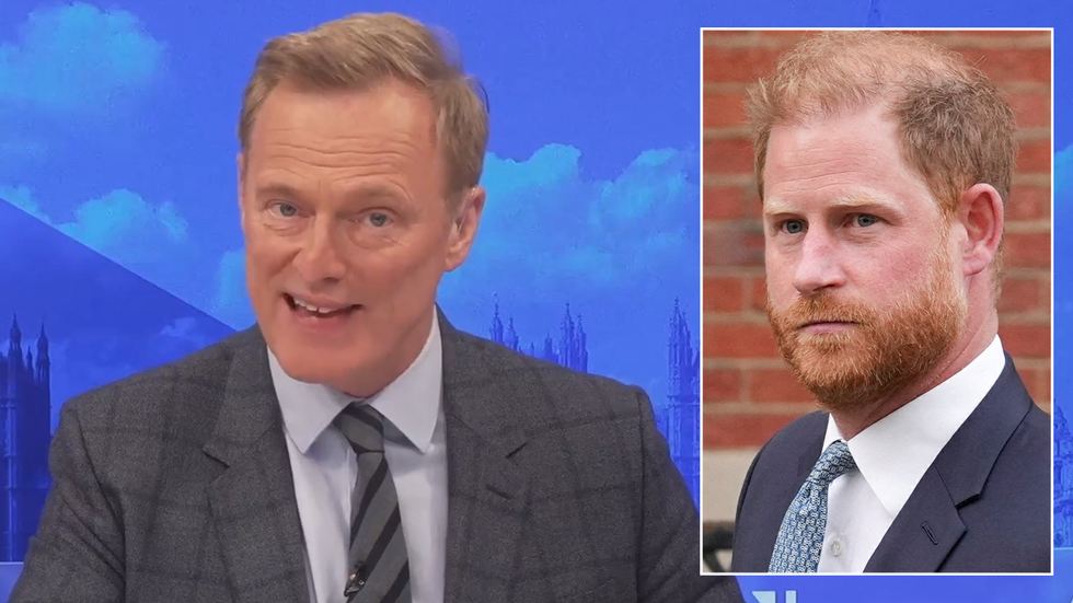 Martin Daubney and Prince Harry