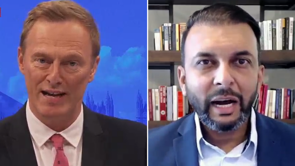 Martin Daubney and Qasim Rashid