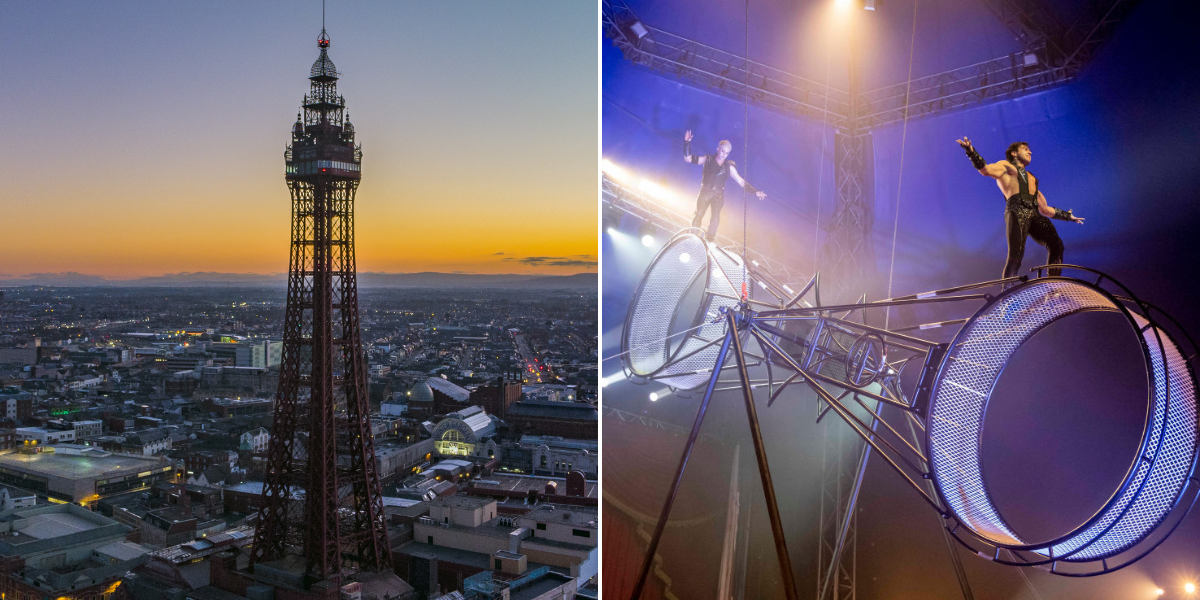 NextImg:Blackpool Tower performer plunges from 'Wheel of Death' in front of horrified audience