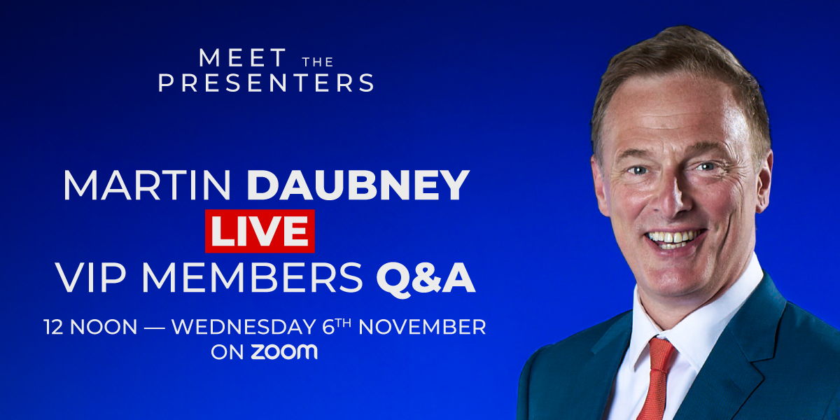 NextImg:VIP members can ask Martin Daubney their questions in live Q&A next month