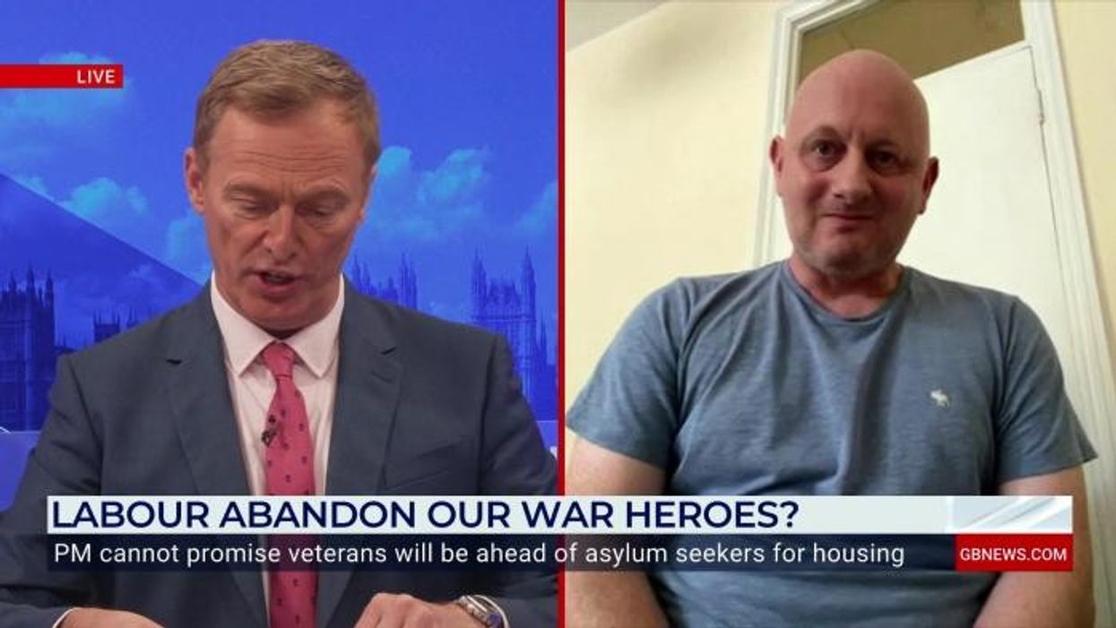 WATCH: Martin Daubney breaks down after emotional interview with army veteran