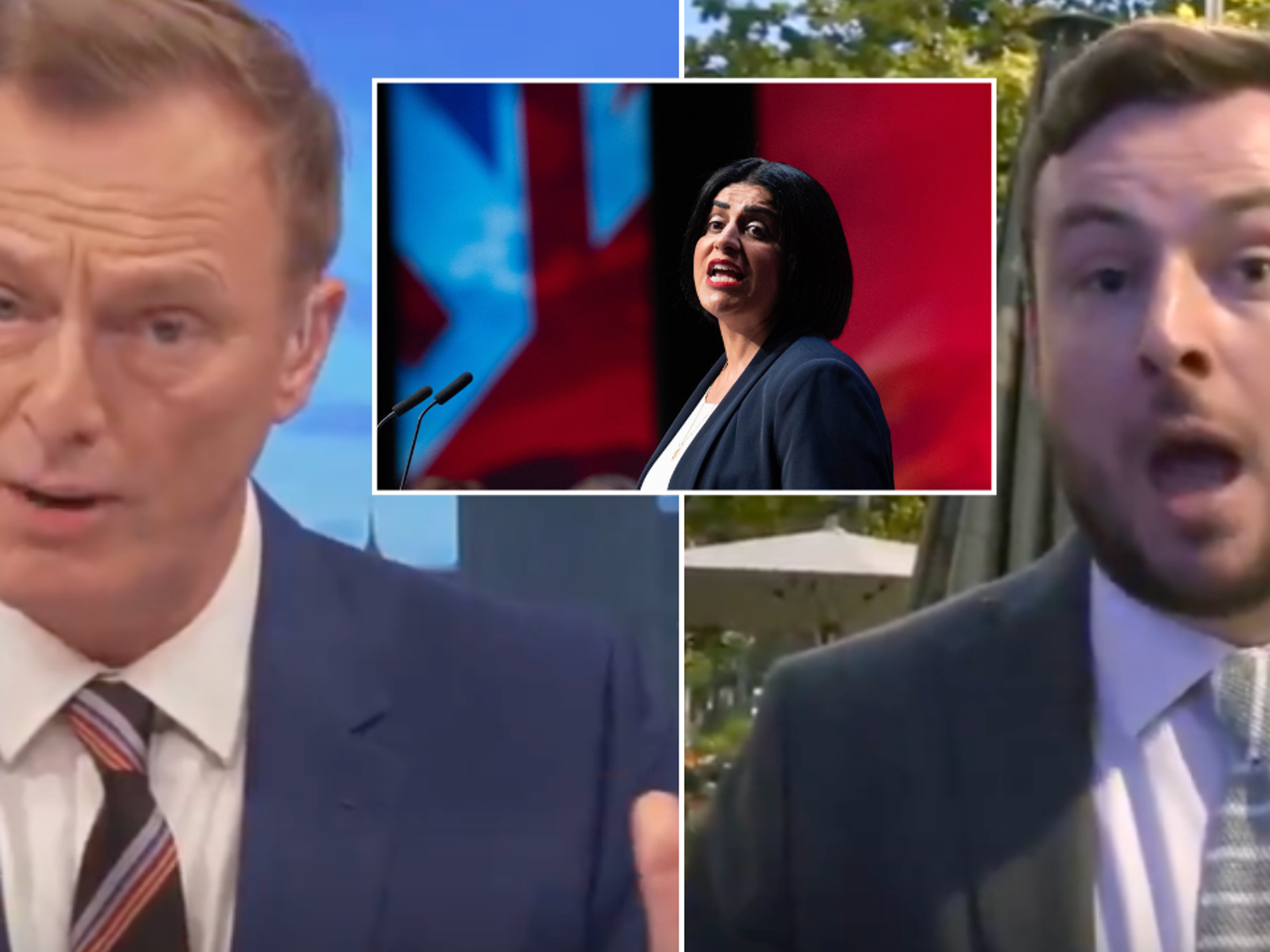 Martin Daubney, Shabana Mahmood and Peter Swallow