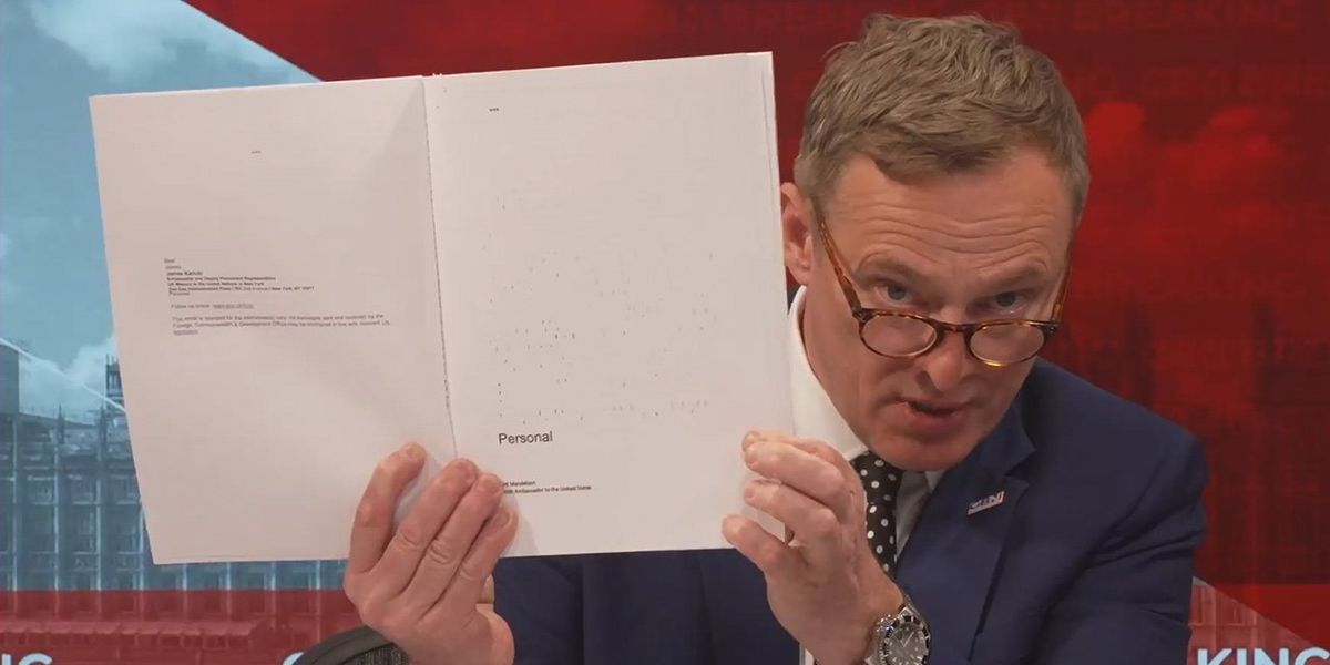 Peter Mandelson files: Martin Daubney astounded at ‘colossal’ scale of redactions as latest batch is released Peter Mandelson files: Martin Daubney astounded at ‘colossal’ scale of redactions as latest batch is released