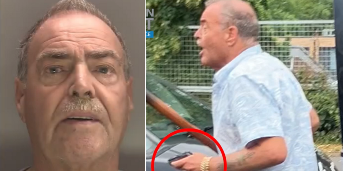NextImg:Great-grandfather pulls GUN on OWN family in heated residential street argument