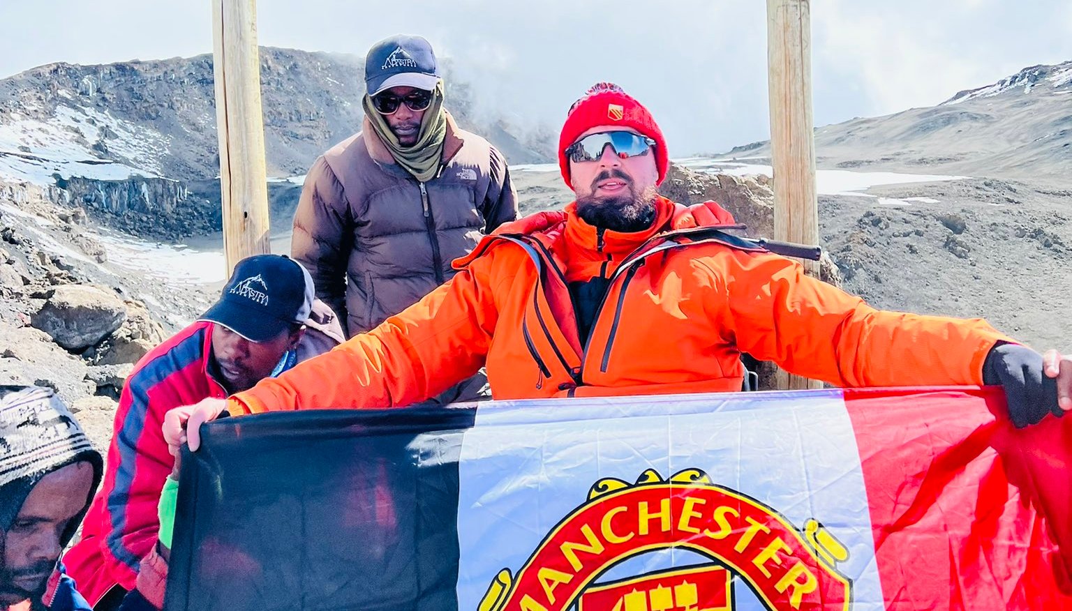 Martin Hibbert scaled Mount Kilimanjaro in a wheelchair