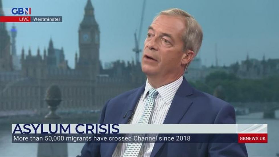 Nigel Farage told 'human rights laws mean we can’t control our borders' in debate over UK leaving ECHR