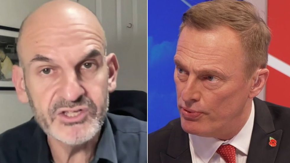 Martin in a row with Danny Shaw