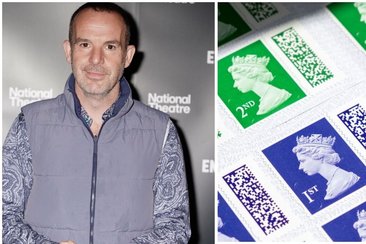 Martin Lewis and First class stamps collage